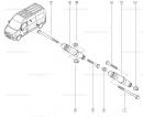 Амортизатор задний газовый (стойка)