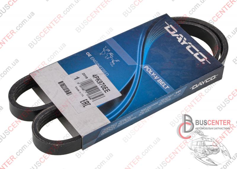 Фотографія запчастини  Ремінь струмковий 4 PK 970