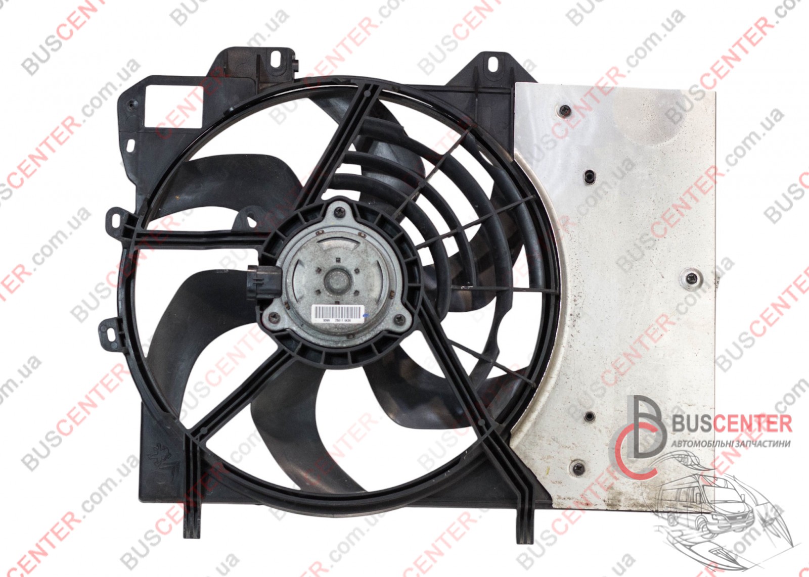 Фотографія запчастини Диффузор радиатора с вентилятором (6 лопастей)