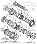 Муфта синхронизатора 1-2 передача MG