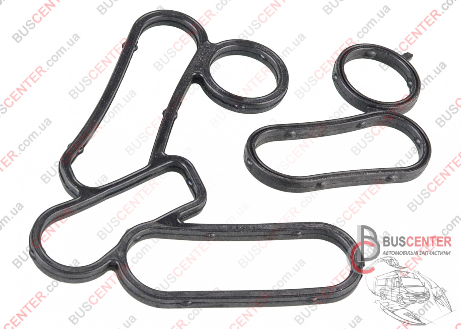 Фотография запчасти Прокладка теплообменника (/корпуса масляного фильтра, масляного радиатора, охладителя/ уплотнительное кольцо, проставка, манжет, уплотнитель, сальник, резинка, уплотнение - комплект  2 шт)