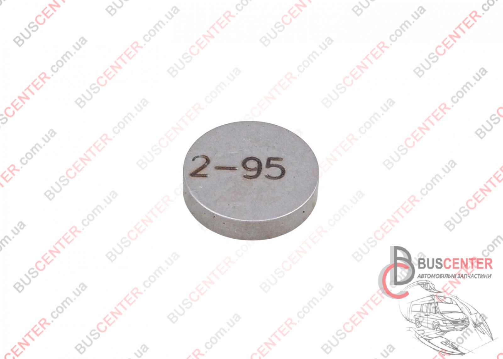 Фотография запчасти Регулировочная шайба толкателя клапана D13.42X2.95 (шайба зазора - 1 шт)