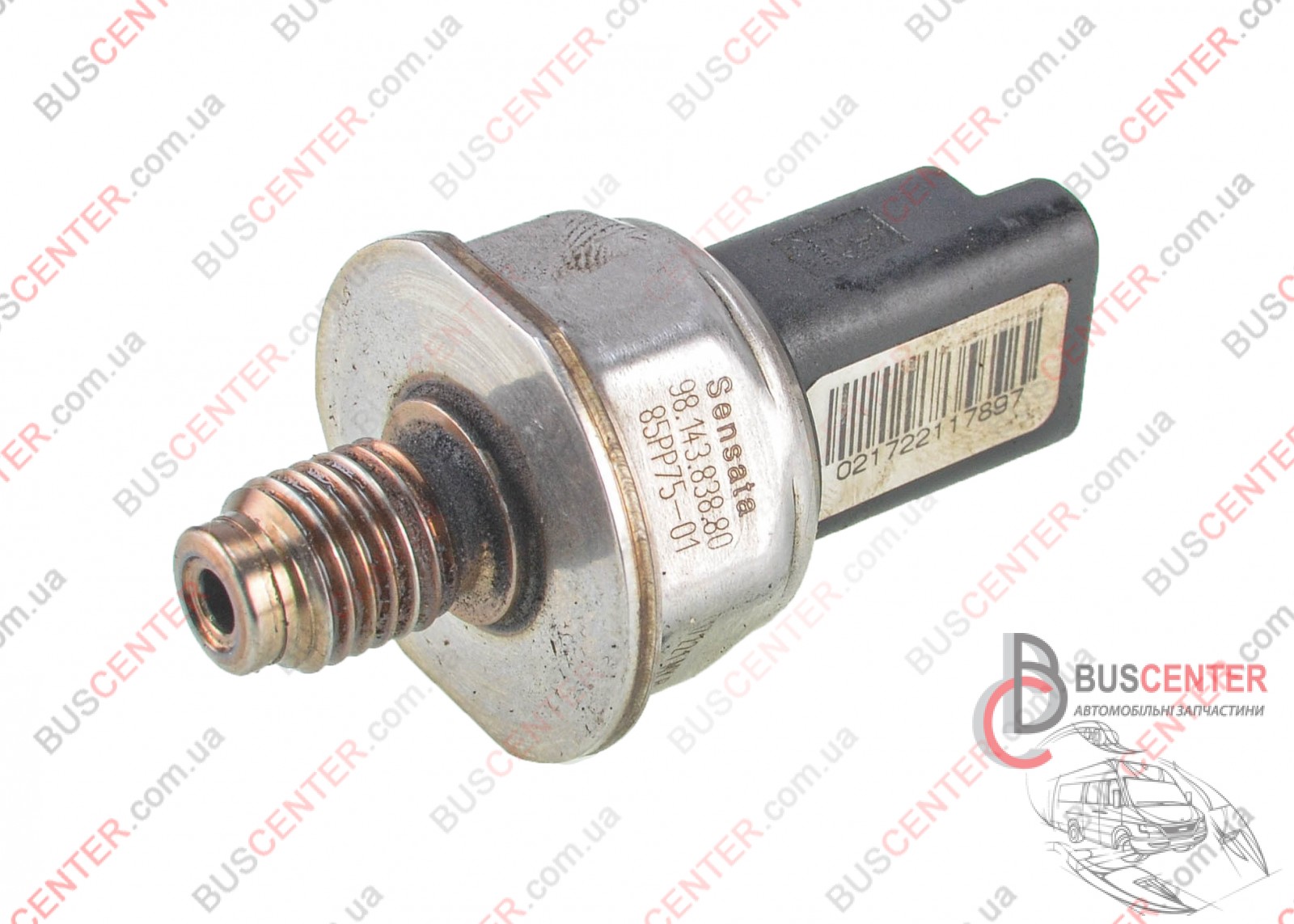 Фотография запчасти Датчик давления топлива Common Rail планка
