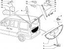  Амортизатор задніх дверей ( кришки багажника)