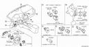 Выключатель AirBag (пассажирской подушки безопасности, замок, переключатель в бардачке)