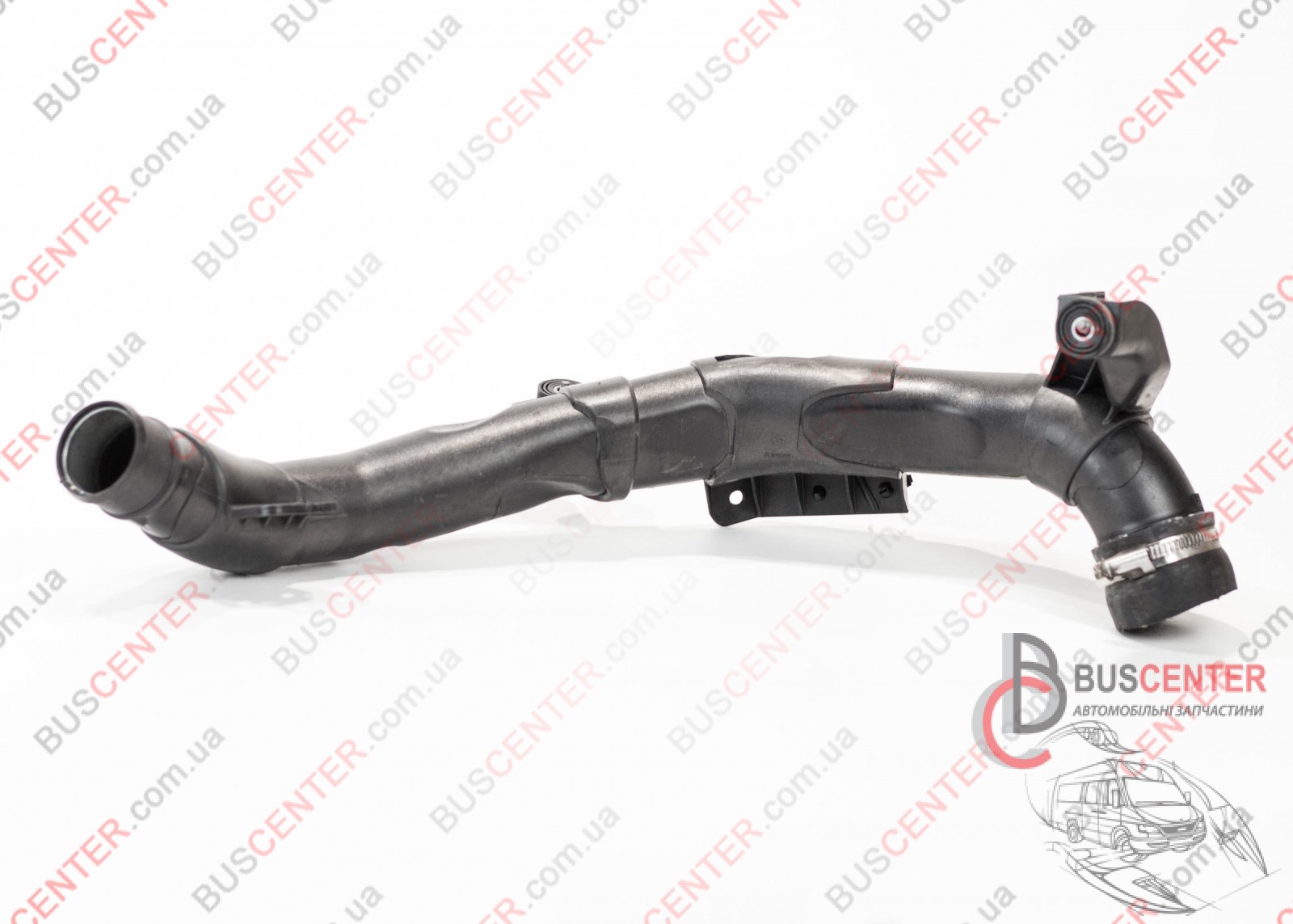 Фотографія запчастини  Патрубок інтеркулера лівий ( VW Golf V (03-09) / Passat B6 (05-10) / Skoda Octavia II / Superb II (08-15))