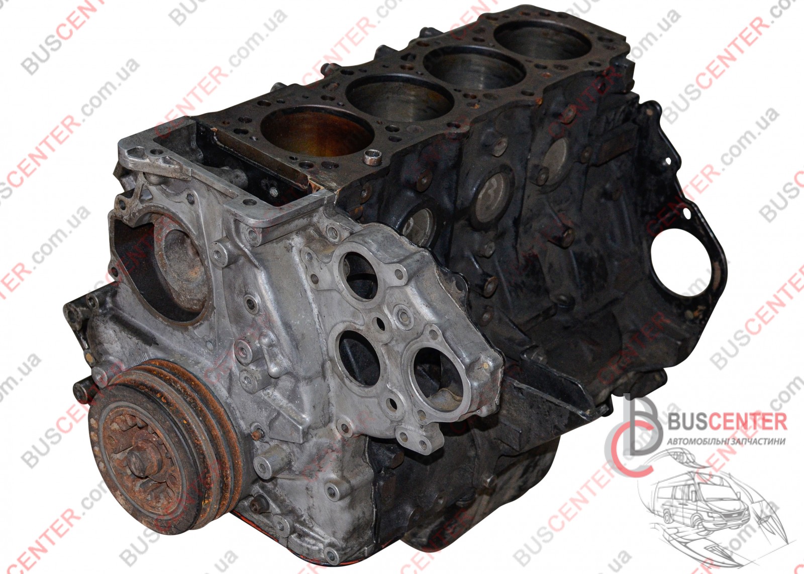 Блок двигателя в сборе (Mitsubishi Pajero Wagon 4 3.2 Diesel)