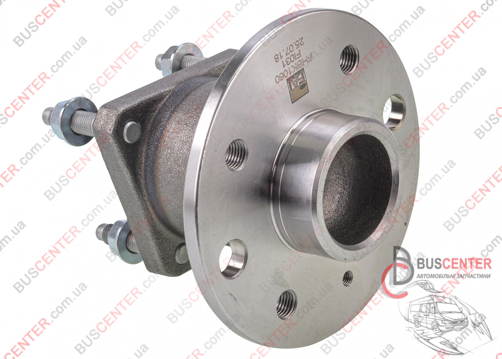 Фотографія запчастини  Підшипник ступиці колеса задній ( ступиця колеса ззаду - 4 болти, ступичний підшипник - для автомобілів з ABS)