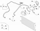  Трубка кондиціонера (від радіатора до компресора) ( шланг/патрубок)
