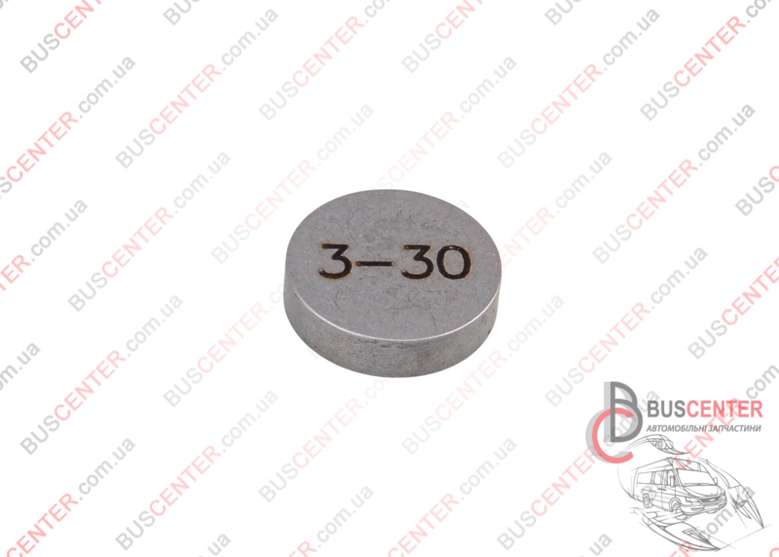 Фотография запчасти Регулировочная шайба толкателя клапана D13.42X3.3 (шайба зазора - 1 шт)