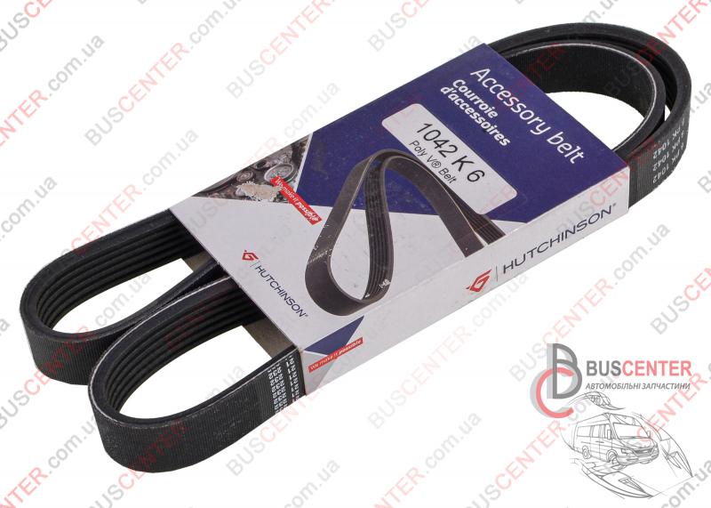 Фотографія запчастини Ремінь струмковий 6 PK 1042
