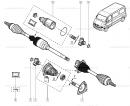 Тришип полуоси D37 z25 (левой - трипод)