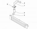 Патрубок интеркулера правый (шланг)