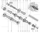 Подшипник вторичного вала 25X59X20