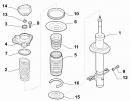 Фотографія запчастини  Амортизатор передній газовий R15