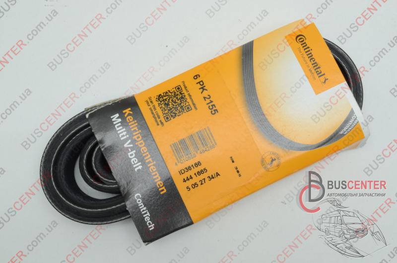 Фотографія запчастини  Ремінь струмковий 6 PK 2155