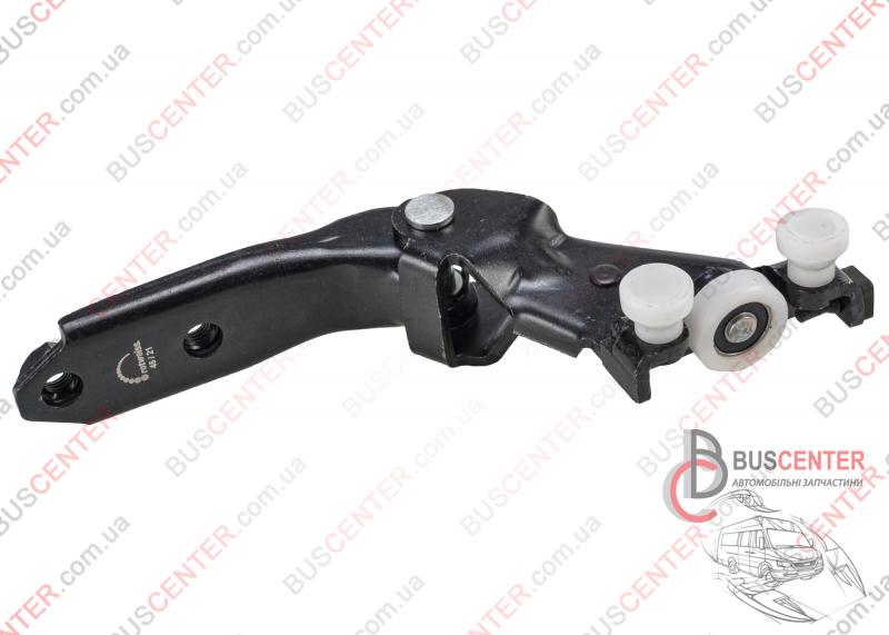 Фотографія запчастини  Ролик бічних правих зсувних дверей середній з важелем ( механізм, каретка, санка, візок, петля, кронштейн)