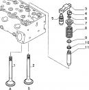 Товкач клапана ( рокер, коромисло)