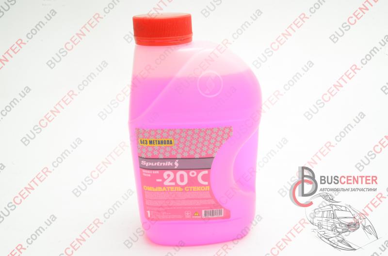 Жидкость стеклоомывателя (розовая - зимняя "- 20°С" без метанола)
