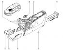 Фотография запчасти Бардачок центральной консоли