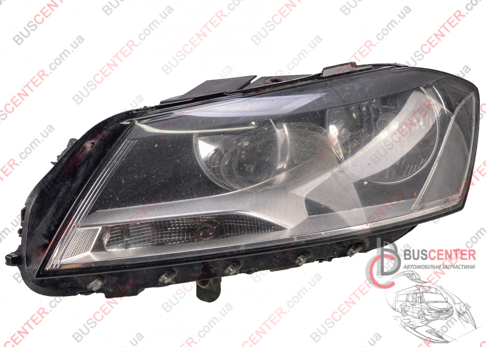 Фотографія запчастини Фара передня (дефект корпусу, кріплення)