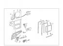 Фотография запчасти Уплотнитель стекла передней двери правой
