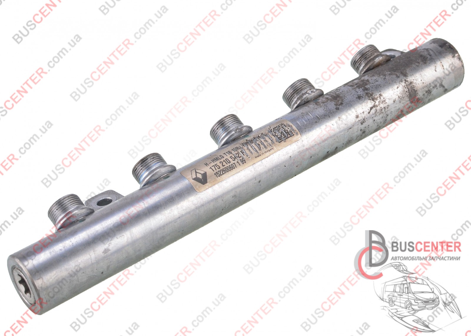 Фотография запчасти Рампа форсунок - Common Rail (топливная рейка, распределитель)