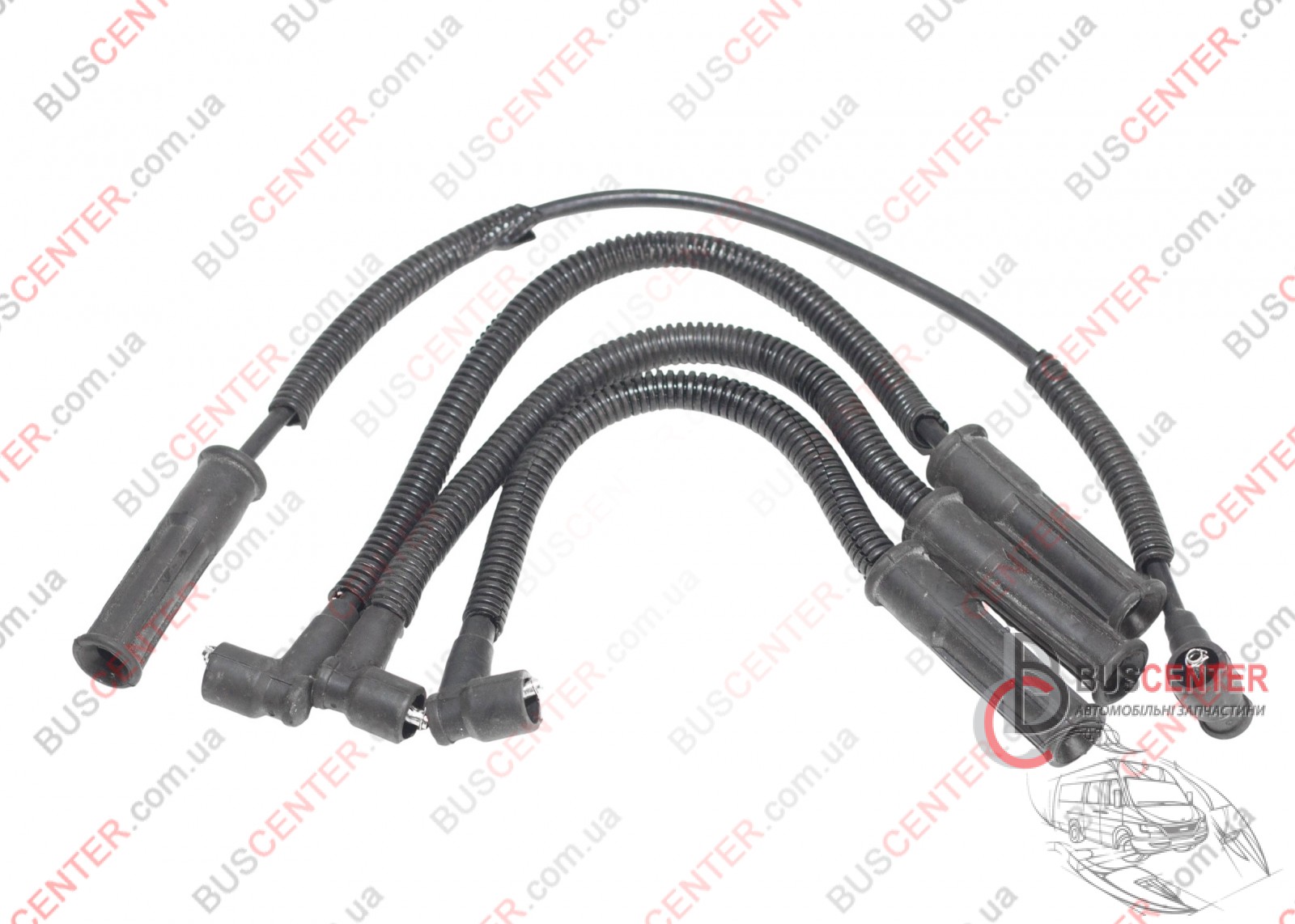 Фотография запчасти Провод высоковольтный (комплект 4 штуки)