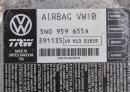  Блок управління AirBag ( passat b6, b7, vw cc)