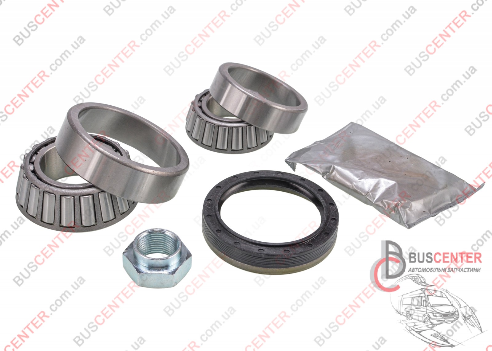 Фотографія запчастини  Підшипник маточини задньої R16 ( комплект)