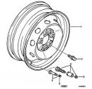 Болт крепления колеса R15 (колесный болт "1шт")