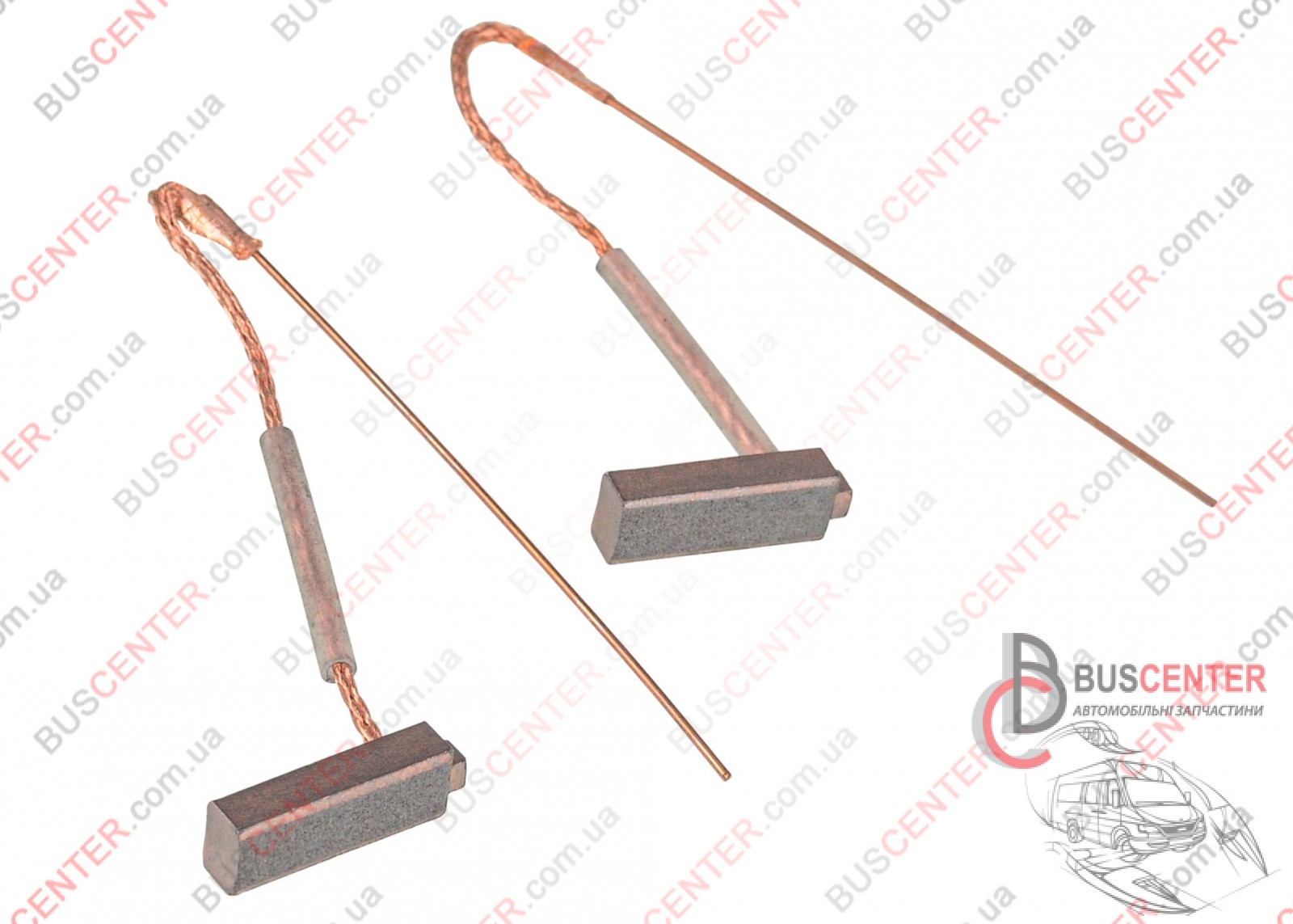 Фотография запчасти Щетки генератора 4.0X6.0X17.5 (комплект - 2 шт)