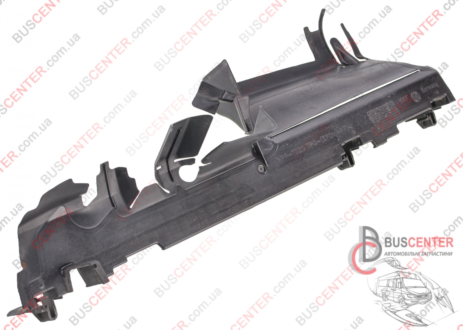 Фотография запчасти Дефлектор радиатора левый