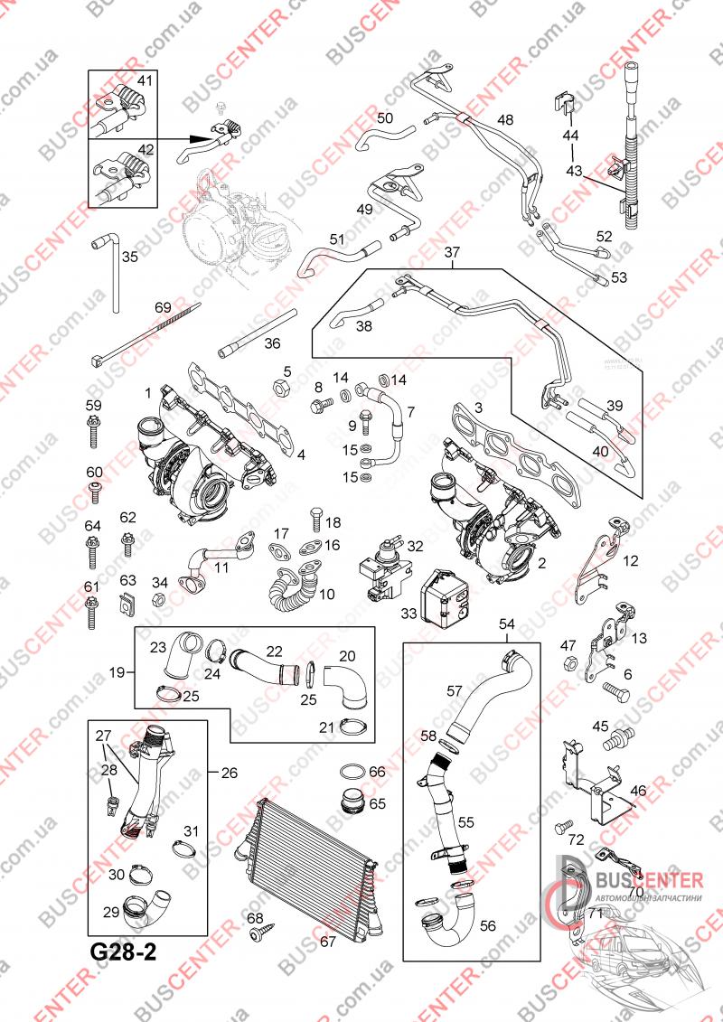 Патрубок интеркулера (Opel Astra/Vectra 1.9 CDTI)