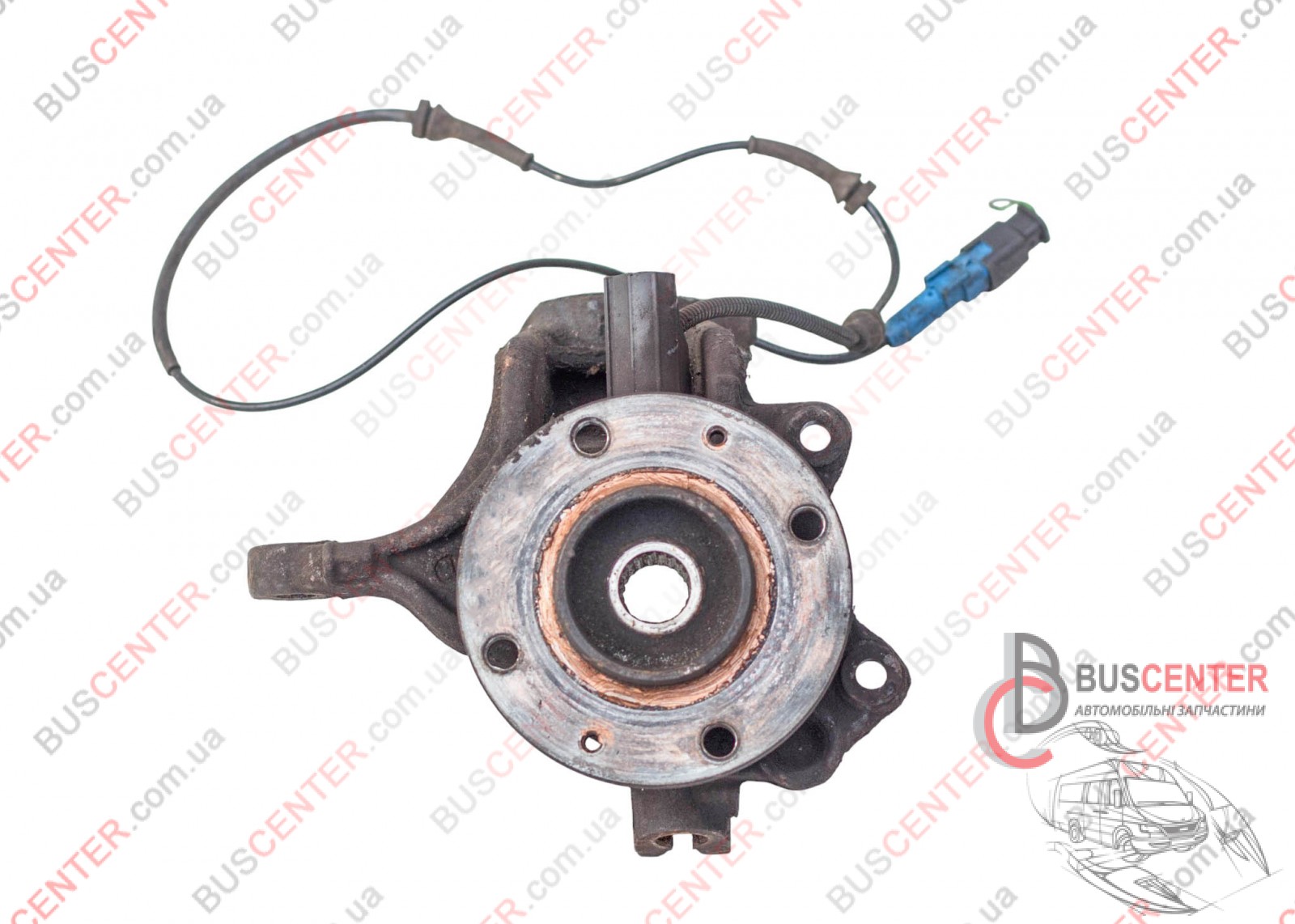 Фотографія запчастини Поворотный кулак правый (цапфа) с ABS (ступица)