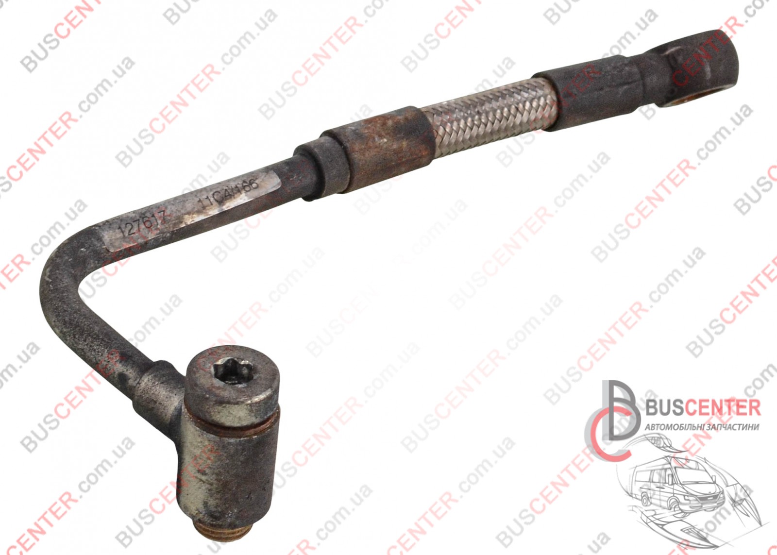 Фотографія запчастини  Трубка системи охолодження ( патрубок охолодження турбіни/подача)