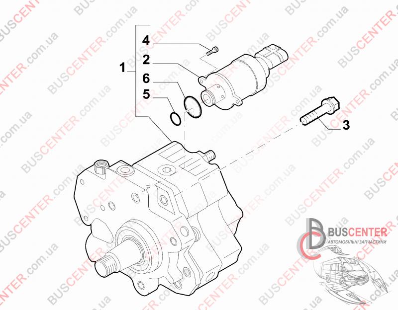 Фотографія запчастини  Кільце ущільнювача Common Rail ( сальник, манжет, прокладка, гумка редукційного клапана/датчика ТНВД / 1 шт)