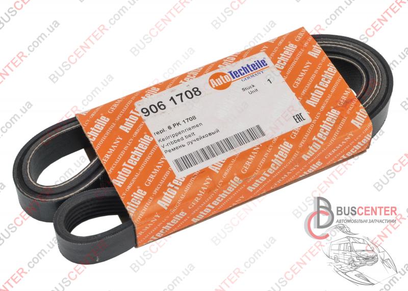 Фотография запчасти Ремень ручейковый 6 PK 1708