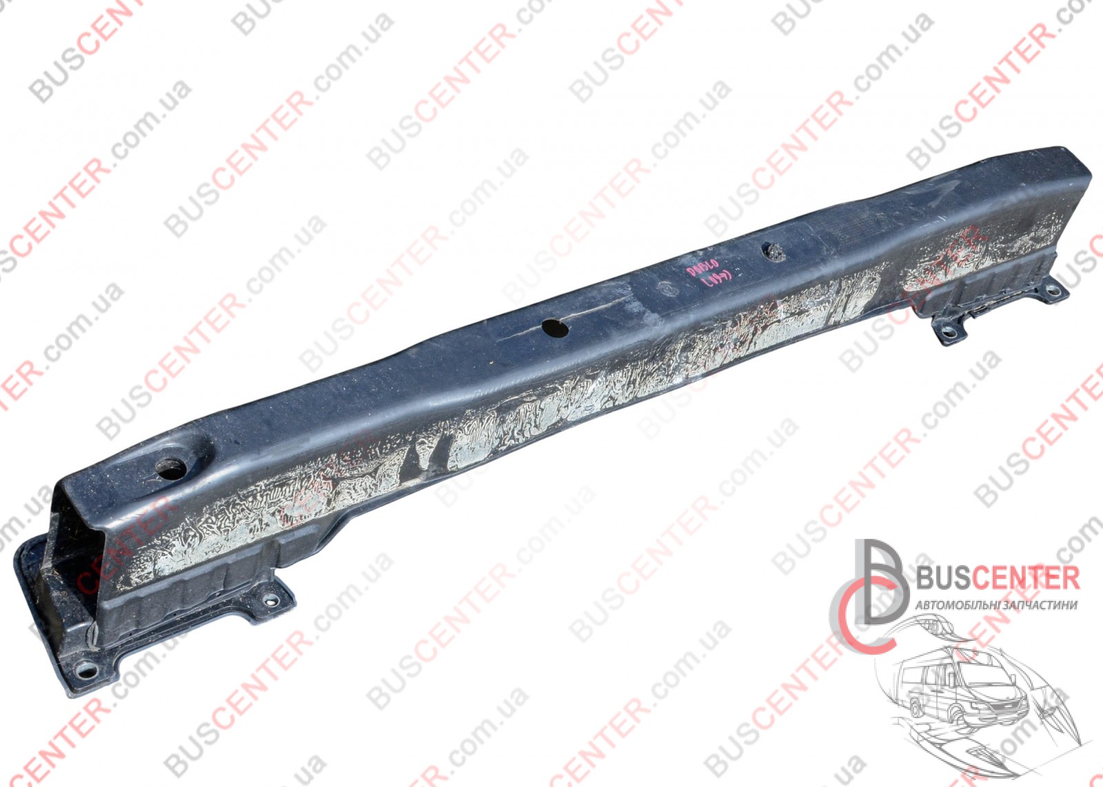 Фотография запчасти Усилитель заднего бампера (пластик)