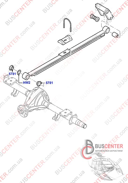 Фотографія запчастини  Сайлентблок ресори передній