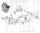  Охолоджувач відпрацьованих газів ( теплообмінник EGR)
