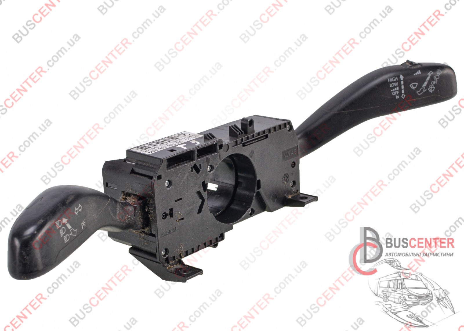 Фотография запчасти Переключатель подрулевой (левый-правый, переключатель света фар, поворотов, дворников)