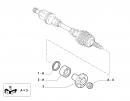 Подшипник ступицы колеса передний R15 (ступичный подшипник)