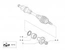 Подшипник ступицы колеса передний R16 (ступичный подшипник)