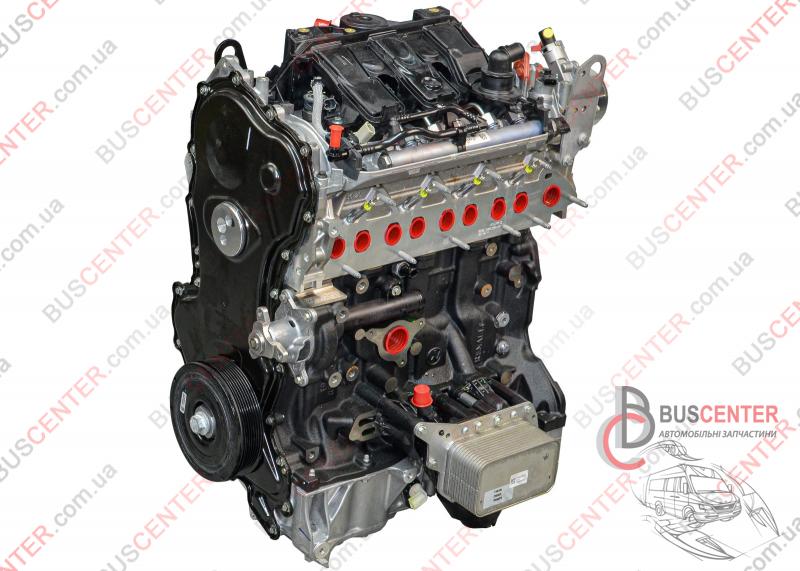 Двигатель комплектный (мотор BiTurbo/ форсунки/ ТНВД/ шкив/ вакуумный насос/ водяная помпа)