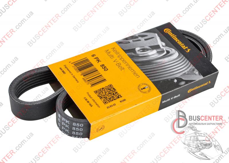 Фотографія запчастини  Ремінь струмковий 6 PK 850