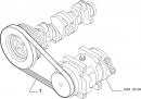 Ремень ручейковый 4 PK 903 (привод компрессора кондиционера)