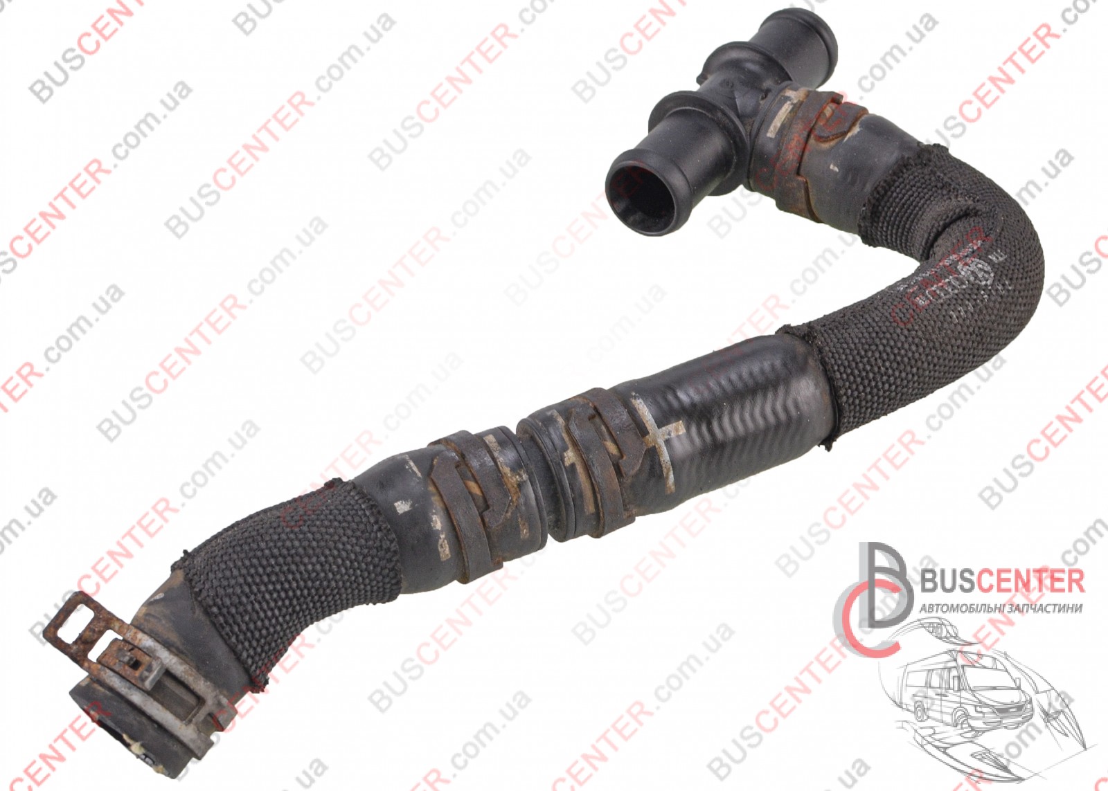 Фотографія запчастини Патрубок системи охолодження (з трійником)