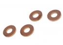 Уплотнительное кольцо  форсунки (прокладка, шайба "комплект - 4 шт")