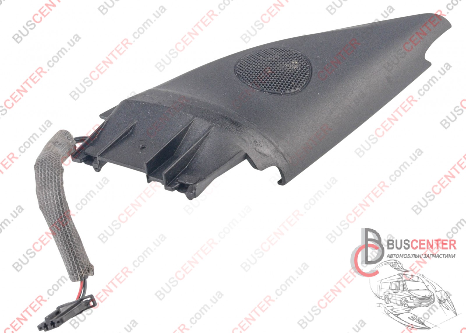 Фотография запчасти Декоративная накладка двери передней правой (уголок, с динамиком, заглушка верхняя)